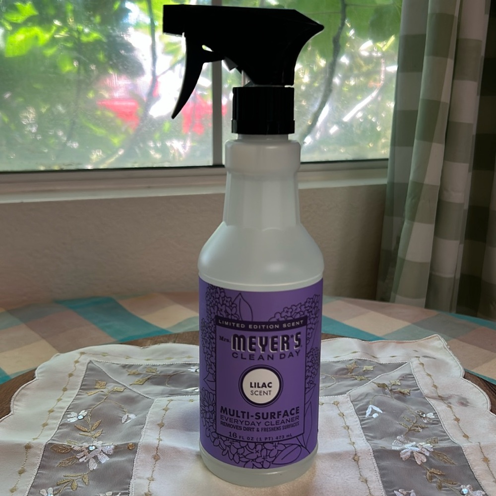 Mrs.Meyer’s Limited Edition Scent Lilac Multi-Surface Cleaner 16 Oz NEW